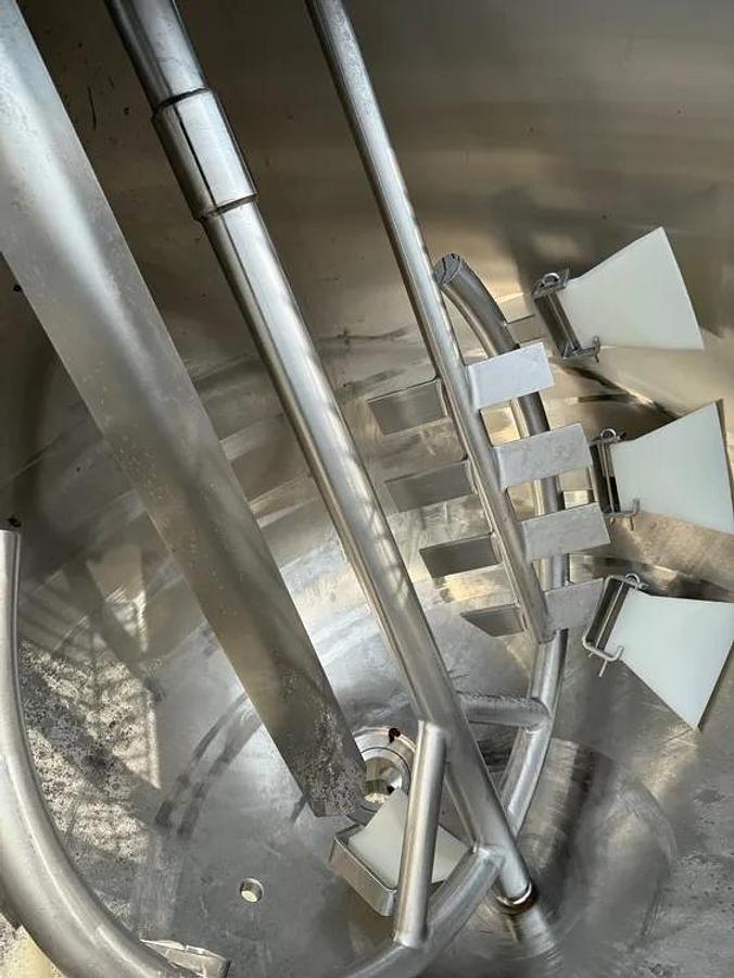 Used 300 GALLON GROEN TWIN ACTION INCLINE AGITATED KETTLE - S/S - 90 PSI