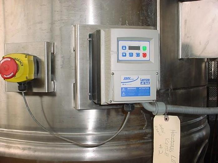 Used 200 GALLON LEE METAL S/S JACKETED KETTLE ANGLED SWEEP