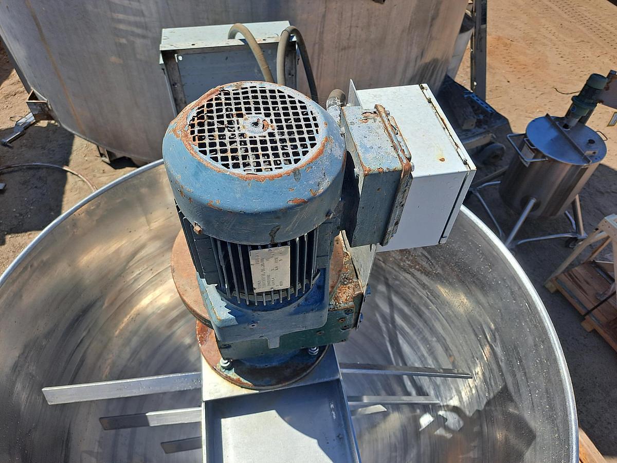 Used 500 GALLON LEE DOUBLE MOTION KETTLE - S/S - JACKETED