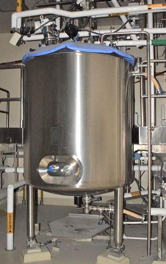 Used 528 GALLON (2000 LITER) FELDMEIER SANITARY REACTOR WITH MIXER - 316L S/S