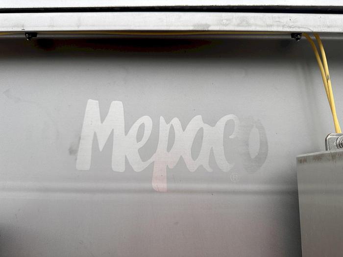 Used 40 CU. FT. MEPACO MODEL 170 - 2000# DUAL SHAFT RIBBON BLENDER - S/S