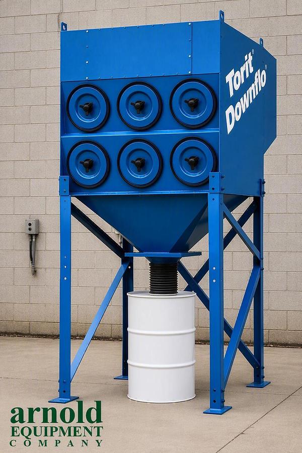 Refurbished DONALDSON-TORIT MODEL DFT2-12 CARTRIDGE TYPE DUST COLLECTOR - 6,000 CFM - RECONDITIONED