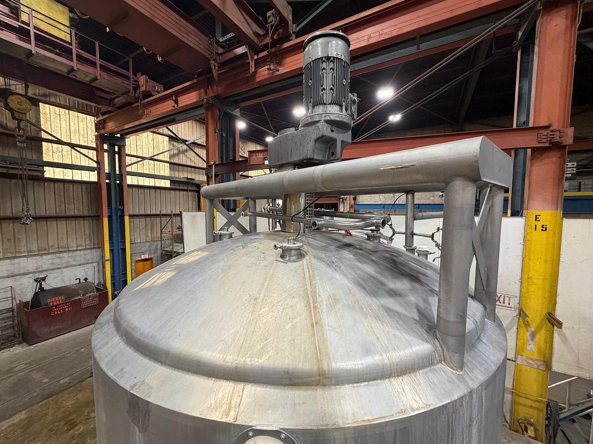 Used 3,840 GALLON MIX TANK - T-316L S/S
