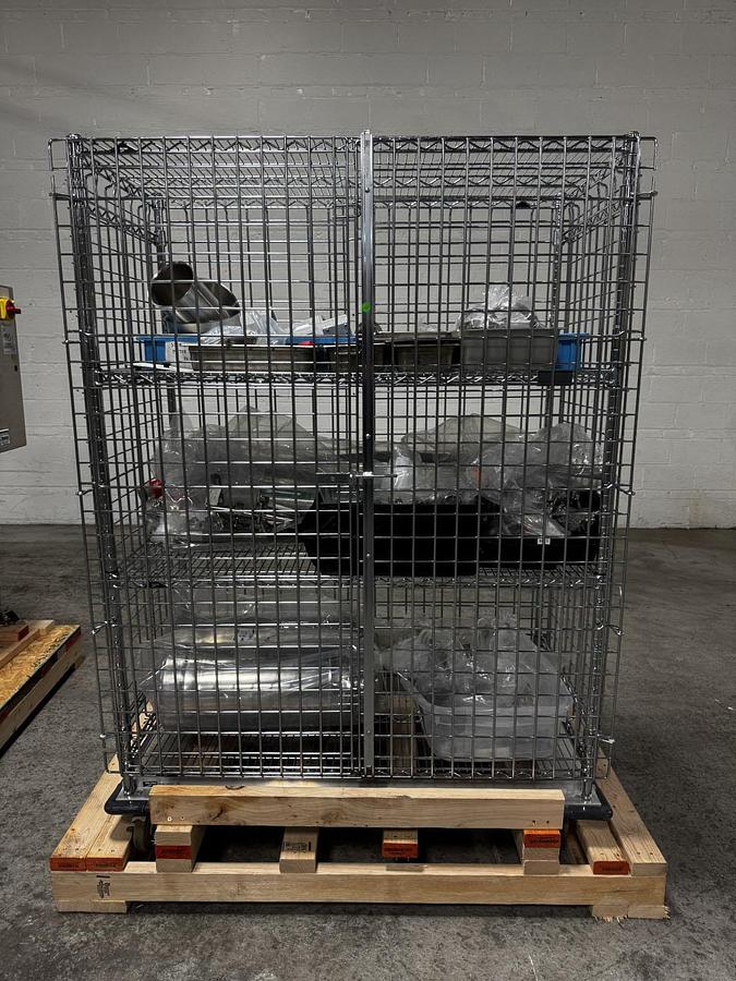 Used 2 GALLON ROSS PLANETARY DISPERSER WITH DISCHARGE RAM - 316L S/S - JACKETED