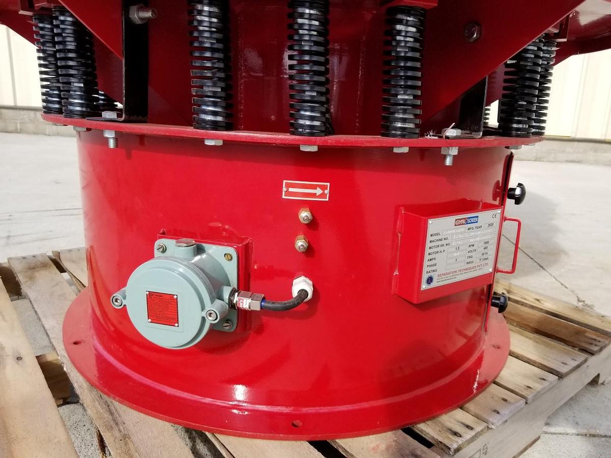 NEW 48" CIRCULAR SCREENER - S/S - 2 DECK (3 SPOUT)