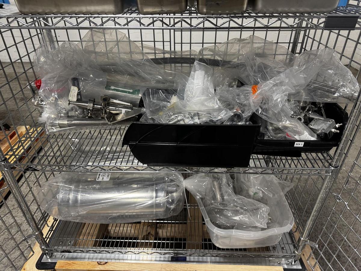 Used 2 GALLON ROSS PLANETARY DISPERSER WITH DISCHARGE RAM - 316L S/S - JACKETED