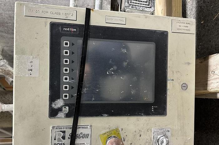 Used 40 GALLON ROSS TRIPLE SHAFT MIXER - S/S - VACUUM - JACKETED