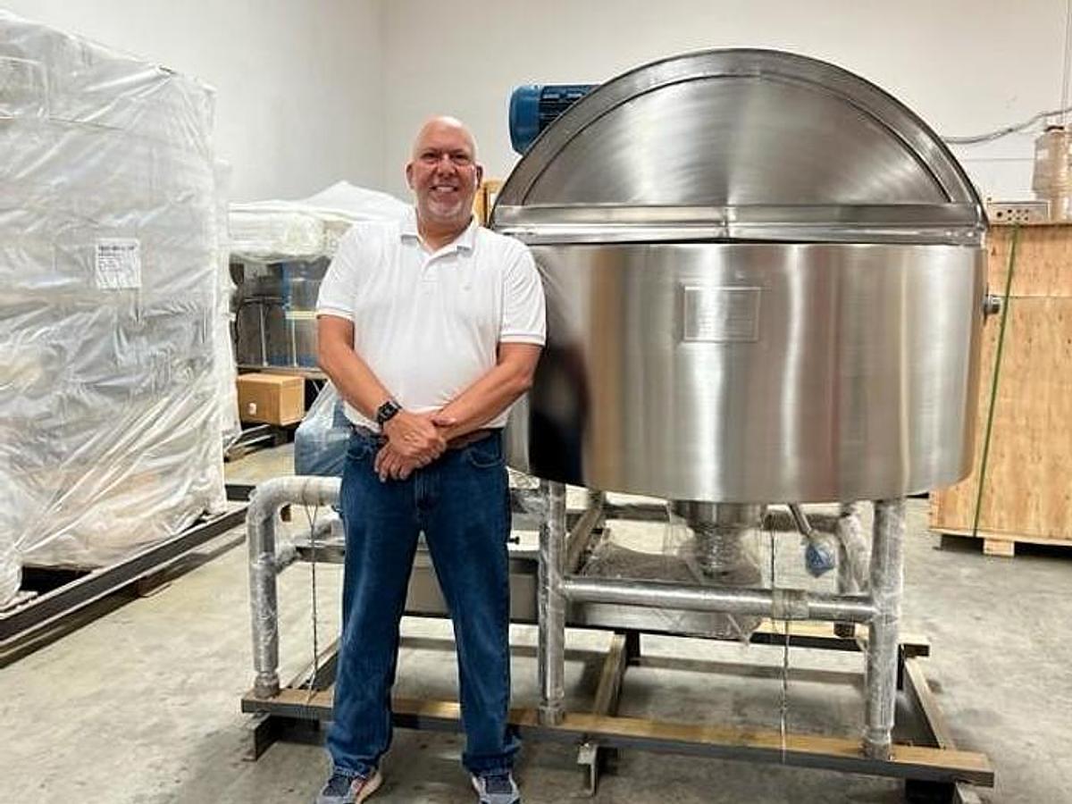 NEW 50 GALLON LIQUEFIER - T-316 S/S - 90 PSI JACKET