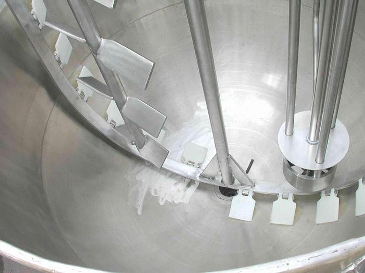 Used NEW 500 GALLON TRIPLE MOTION KETTLE - S/S - JACKETED