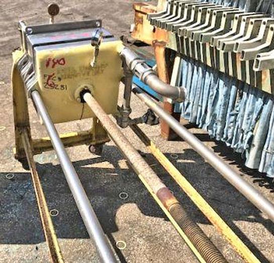 Used .25 CU. FT. ERTEL ALSOP PLATE & FRAME FILTER PRESS - S/S