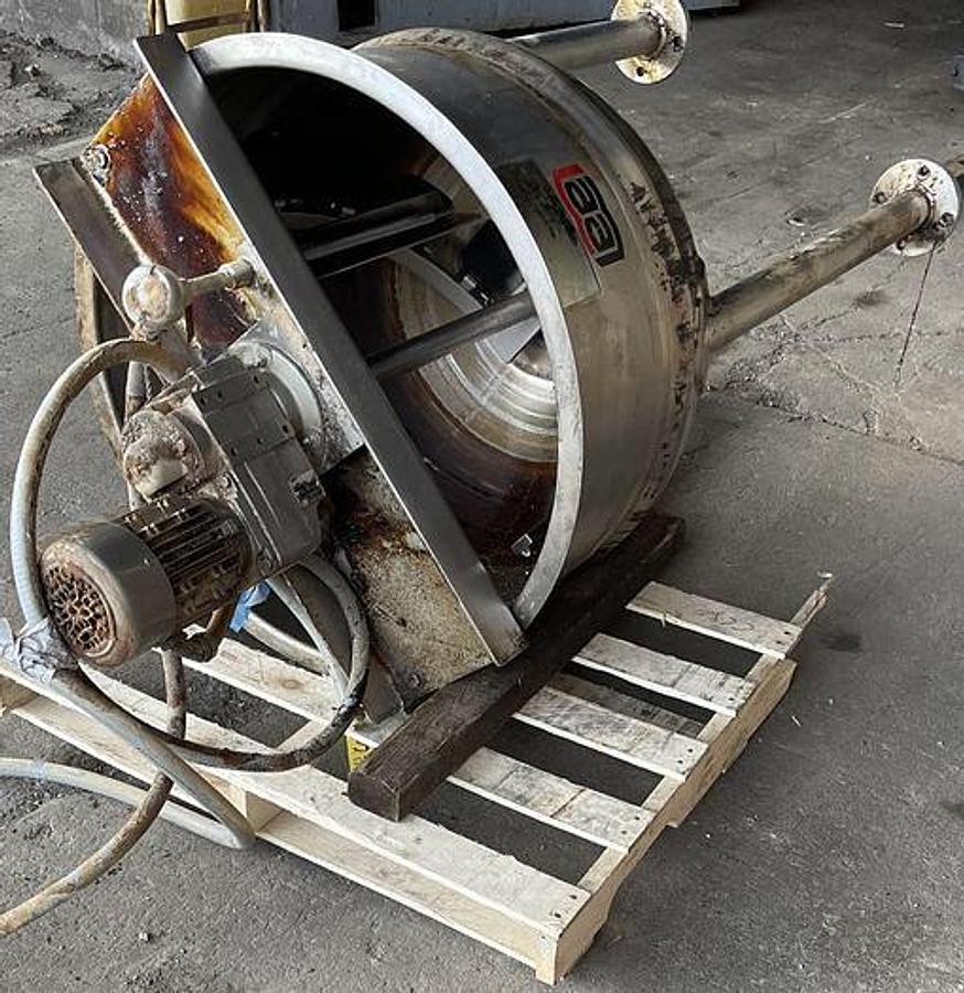 Used 75 GALLON LEE AGITATED KETTLE - S/S - JACKETED