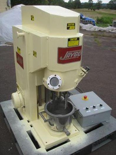 Used 10 LITER JAYGO DOUBLE MOTION PLANETARY DISPERSER WITH CHANGE CAN MIXER
