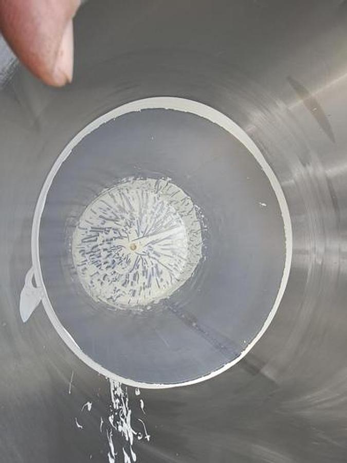 Used 400 GALLON CONE BOTTOM TANKS - T-316 S/S (2)