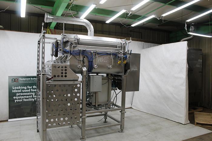 1,000 LBS. CAPACITY AMFEC DUAL PADDLE BLENDER W/CO2 SIDE INJECTION M-510