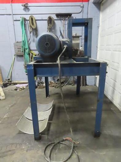 Used 50 HP MIKROPUL HOSAKAWA S/S  HAMMER MILL PULVERIZER 3 TH