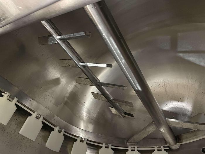 NEW 150 GALLON TWIN ACTION KETTLE - S/S - 90 PSI JACKET