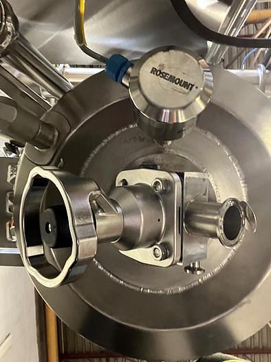 Used 10 LITER ZETTERSTROM STAINLESS STEEL JACKETED PRESURE VESSEL