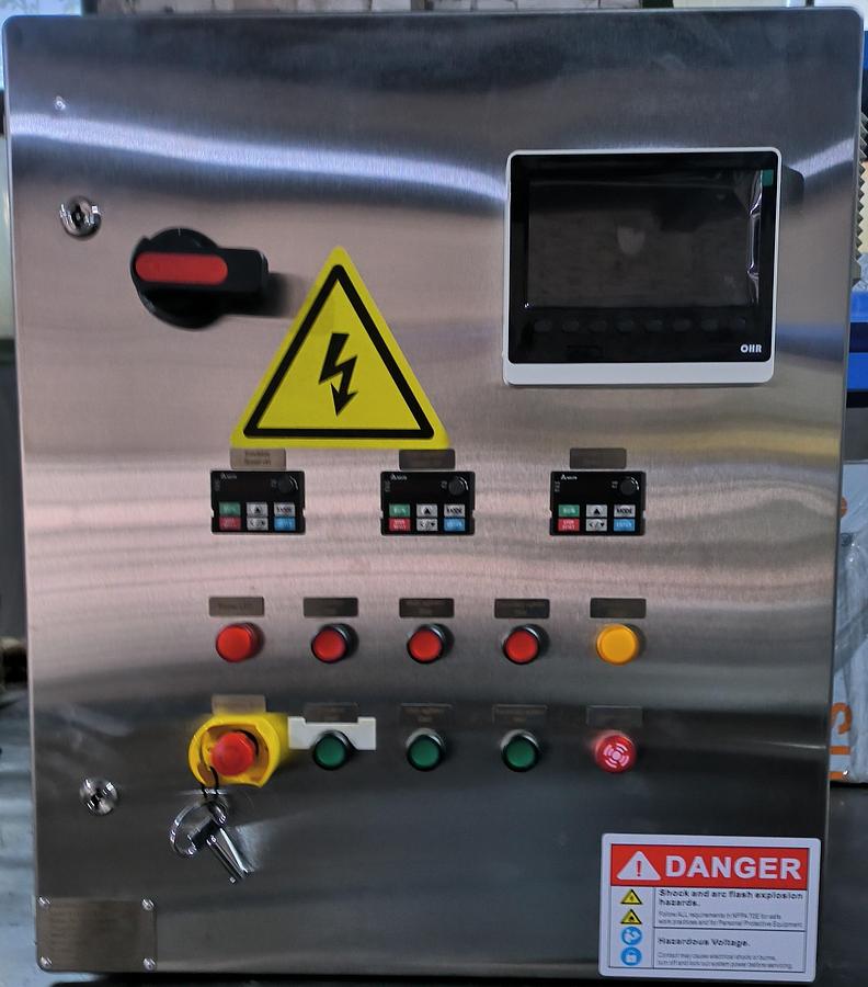 NEW 500 GALLON TRIPLE MOTION MIX TANK WITH HIGH SHEAR DISPERSER - S/S - JACKETED