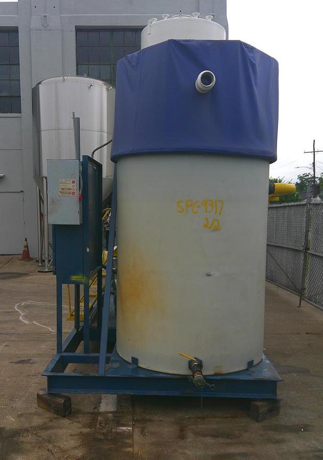 Used 6 FT x 6 FT ALAR ROTARY VACUUM DRUM FILTER - S/S DRUM