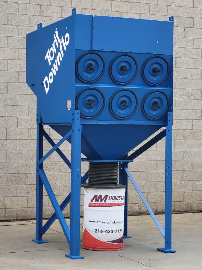 Refurbished DONALDSON-TORIT MODEL DFT2-12 CARTRIDGE TYPE DUST COLLECTOR - 6,000 CFM - RECONDITIONED