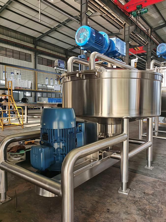 NEW 100 GALLON SINGLE SHELL LIQUIFIER WITH TOP AGITATOR