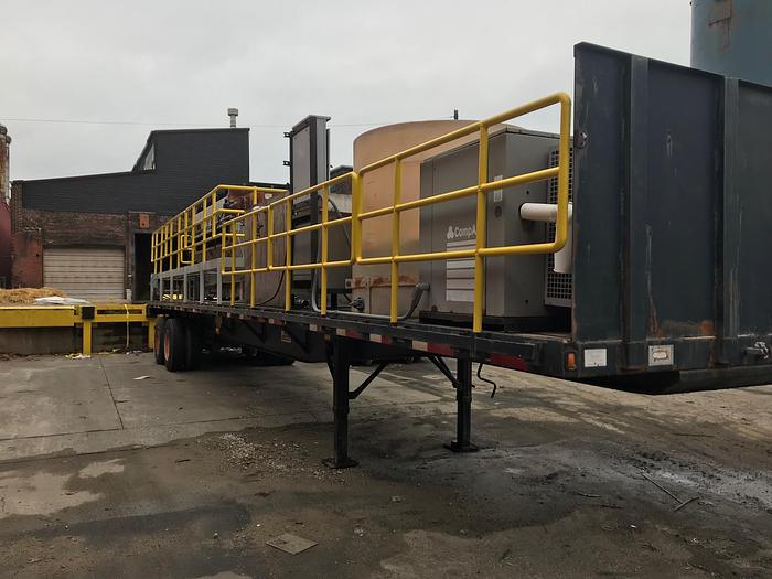 Used 40 CU. FT. PACIFIC FILTER PRESS SYSTEM - TRAILER MOUNTED - 1000 MM