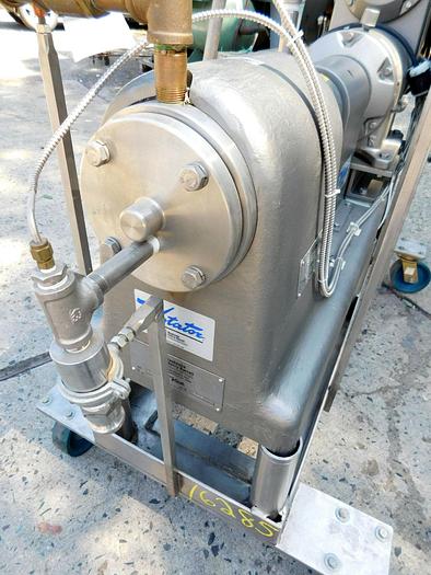 Used WAUKESHA CHERRY BURRELL LABORATORY SCRAPE SURFACE HEAT EXCHANGER BY VOTATOR - S/S