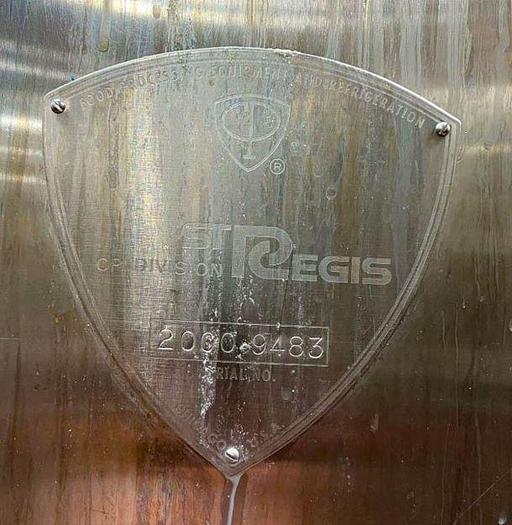 Used 2000 GALLON APV SANITARY MIX TANK - S/S - JACKETED