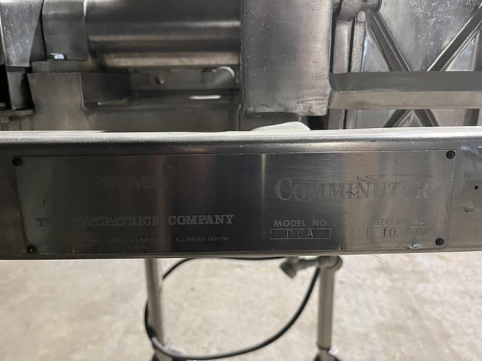 Used USED FITZPATRIK SIZE REDUCTION FITZMILL - D6A