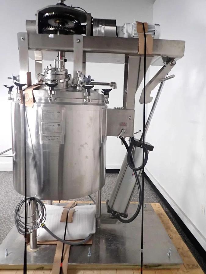 Used 60 GALLON LEE TRI-MIX TURBO SHEAR KETTLE – S/S – VACUUM – JACKETED