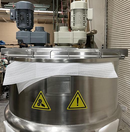 NEW 150 GALLON TWIN ACTION KETTLE - S/S - 90 PSI JACKET