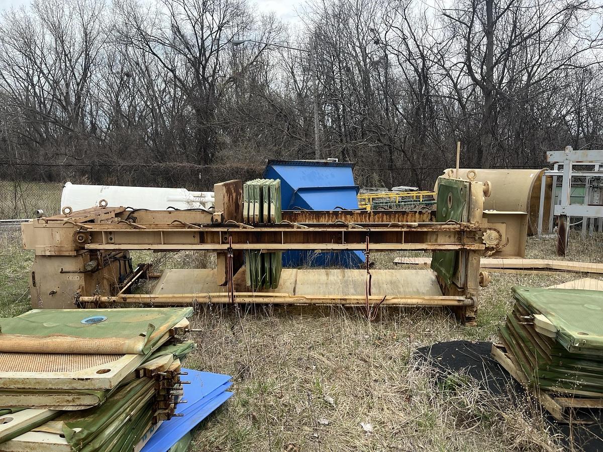 Used 40 CU. FT. FILTER PRESS - 1200 MM