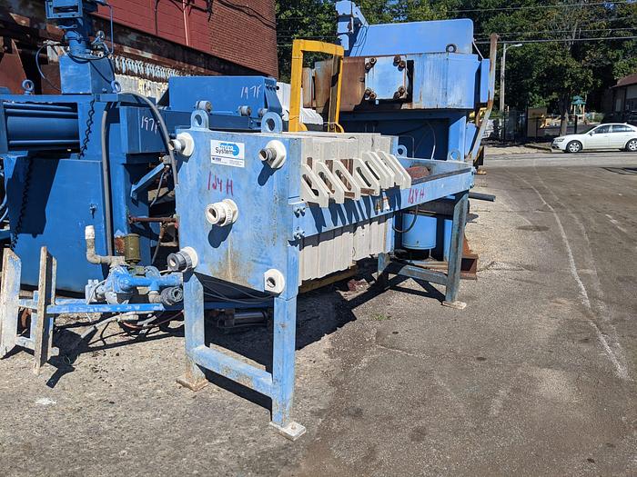 Used USED ENVIRO-SYSTEMS WATER TREATMENT TECHNOLOGIES FILTER PRESS