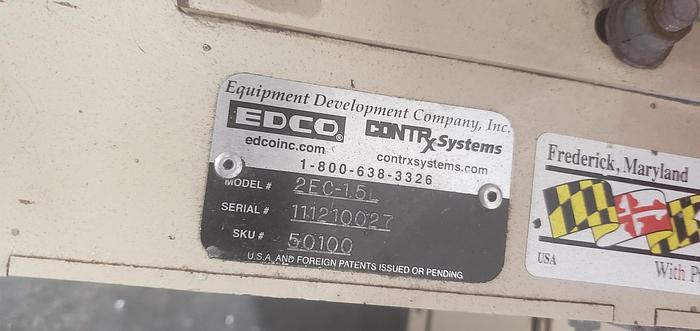 Used EDCO 2-DISC CONCRETE FLOOR GRINDER