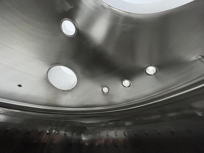 Used 370 GALLON (1400 LITER) T & C AGITATED REACTOR - 316L S/S - JACKETED