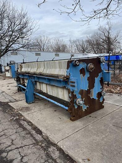 Used 75 CU. FT. PERRIN FILTER PRESS