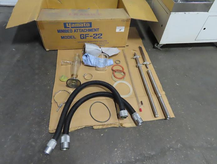 Used YAMATO LAB DRYER SPRAY DRYER & FLUID BED DRYER - PULVIS GB-22