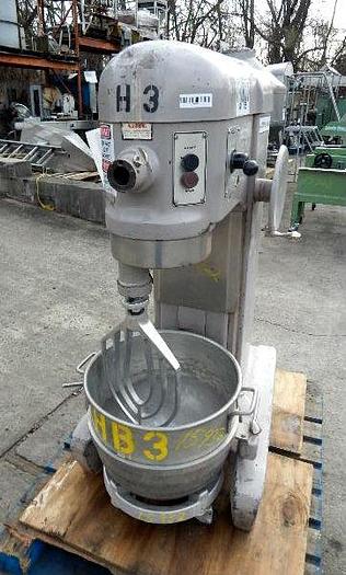 Used 60 QUART HOBART MIXER - MODEL H-600 - WITH BEATER BLADE