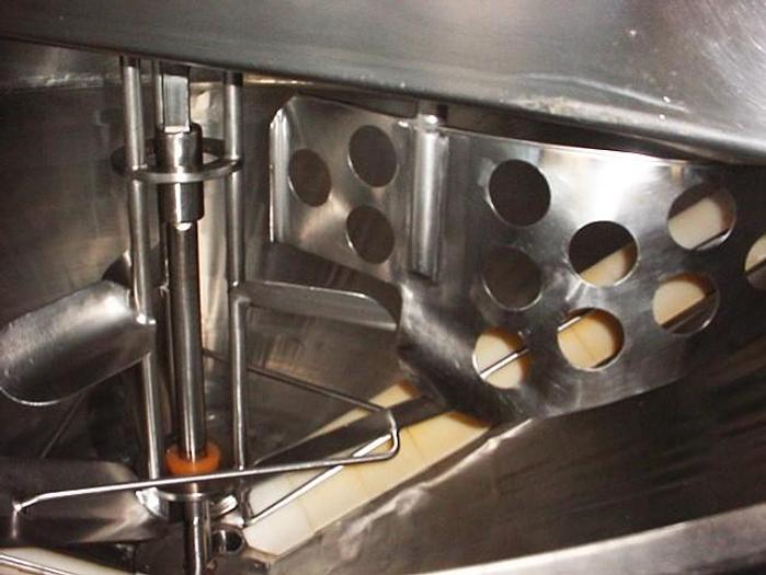 Used 400 GALLON CHESTER JENSEN DUAL MOTION JACKETED SWEEP KETTLE