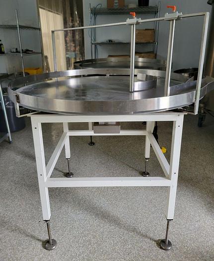 Used AESUS (DL TECH) 6 HEAD LIQUID FILLING LINE