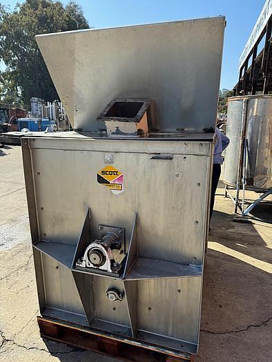 Used 35 CU. FT. SCOTT EQUIPMENT RIBBON BLENDERS S/S