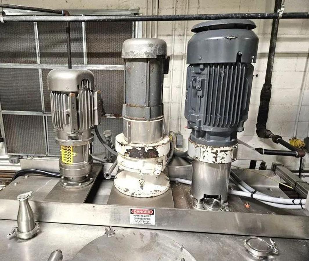 Used 750 GALLON LEE TRIPLE MOTION MIX KETTLE - S/S - 90 PSI