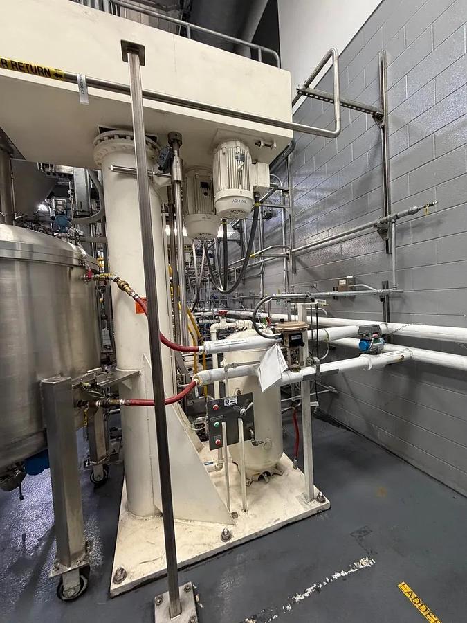 Used 300 GALLON ROSS DUAL SHAFT VACUUM MIXER - S/S - JACKETED