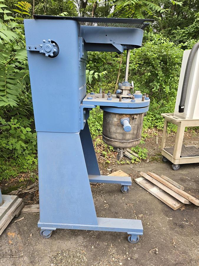 Used 5 GALLON BLAW KNOX REACTOR – T-316 S/S – 150/FV/150 PSI (#9025)