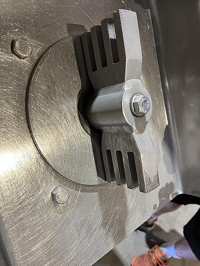 Used CORENCO M8E S/S ANGLED DISINTEGRATOR HAMMERMILL