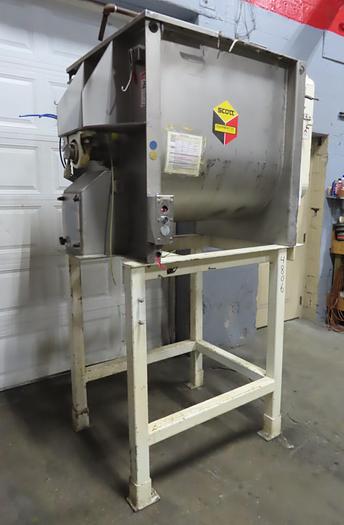Used 15 CU. FT. SCOTT EQUIPMENT DOUBLE RIBBON BLENDER - SANITARY S/S - 3 HP
