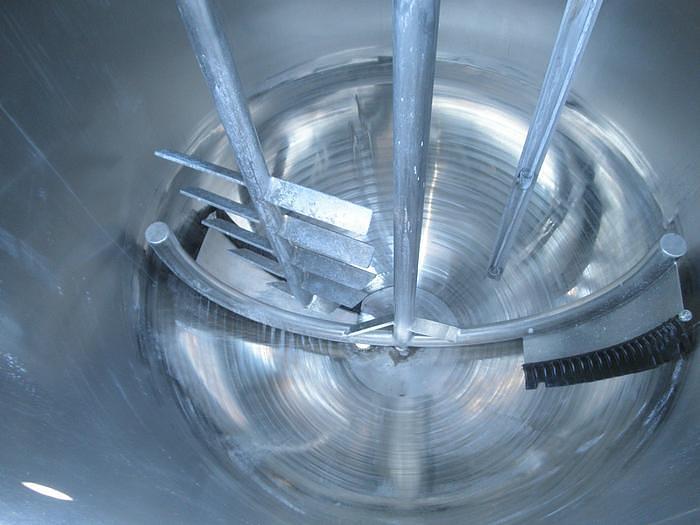 Used 750 GALLON GROEN KETTLE WITH DUAL AGITATION & SCRAPER S/S