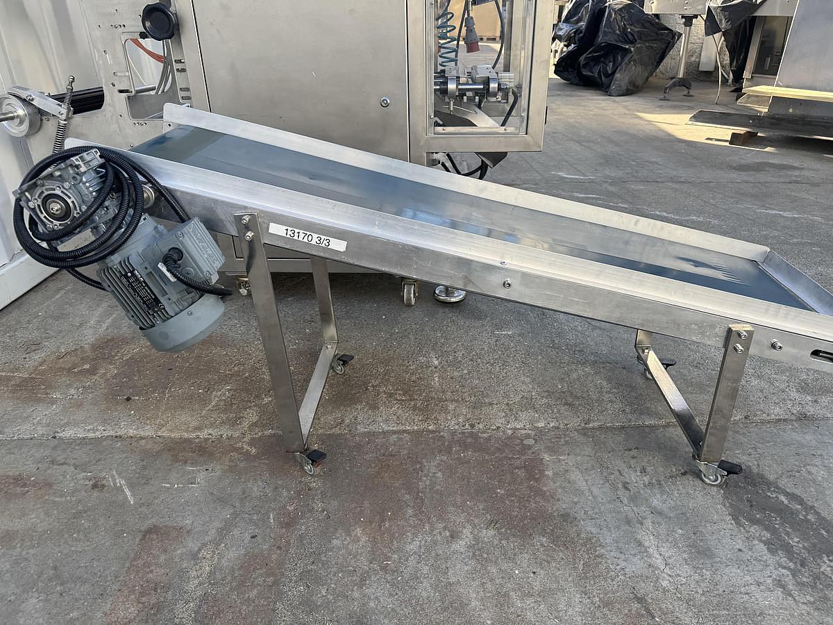 Used TURPACK 3 SIDE VERTICAL SEAL STICK PACK MACHINE - 4 LANE