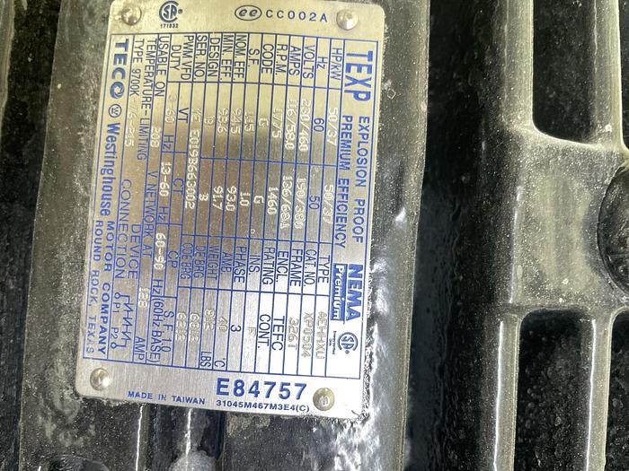 Used 14" x 56" KUBCO 2 STAGE DECANTER CENTRIFUGE