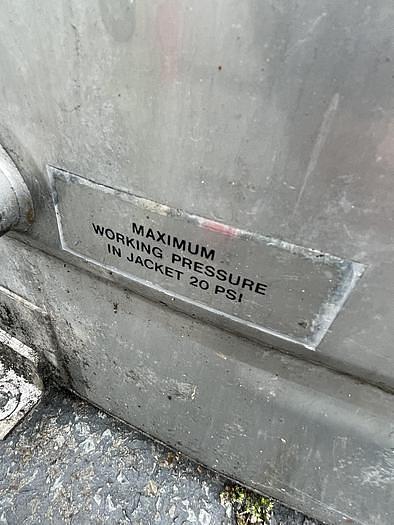 Used 5,483 GALLON S/S JACKETED TANKS (3) AVAILABLE